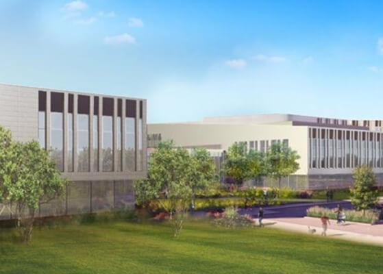Virtual image of the Indiana University Health Center